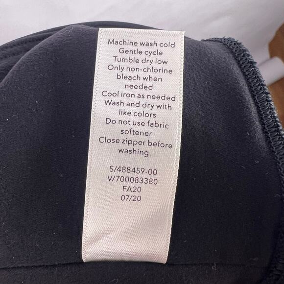 Athleta Distance Jogger Black Nylon Spandex Lightweight Zip Pocket Pants XL - Picture 11 of 15